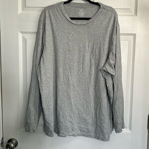 George - Men’s long sleeved gray tee size 3x